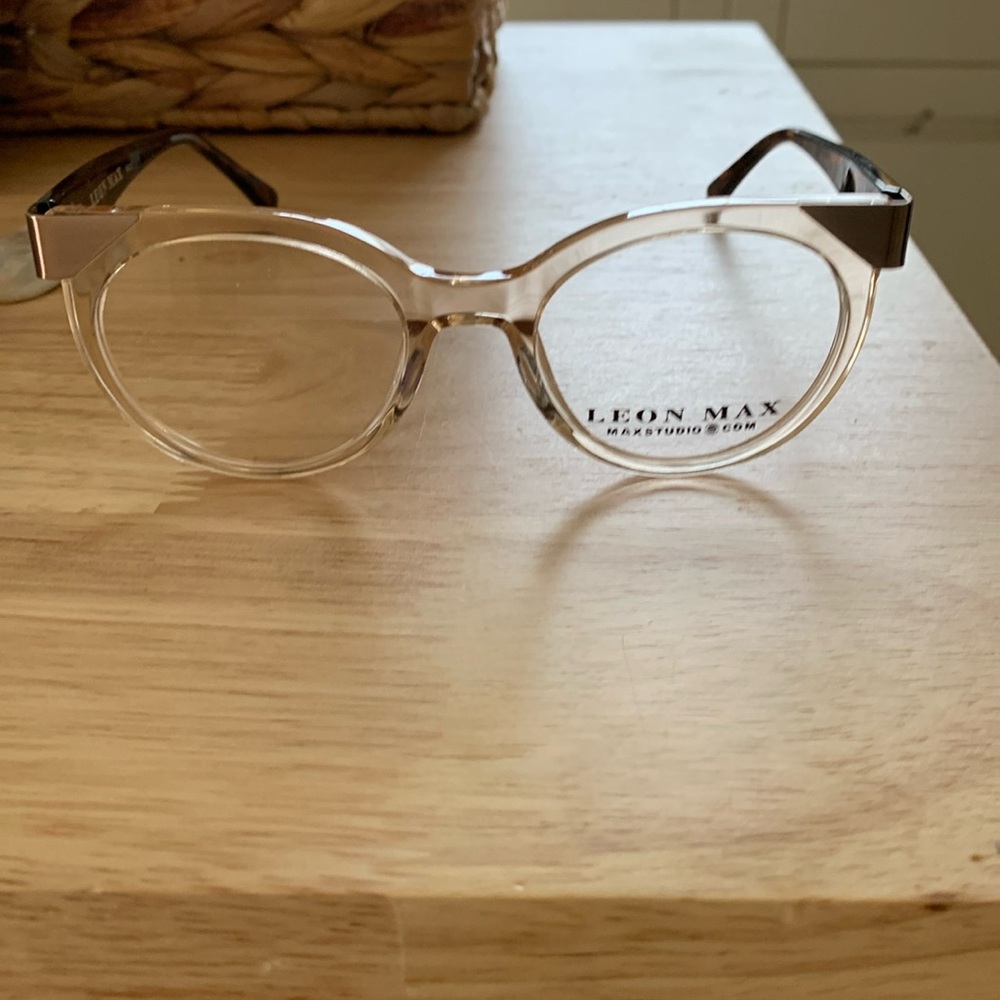 Leon maxx glass frames no.6033 caramel tortoise